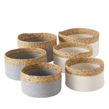 LEN ROUND BASKET- SMALL