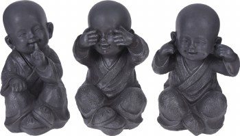 BUDDHA POLYSTONE - 3 ASST