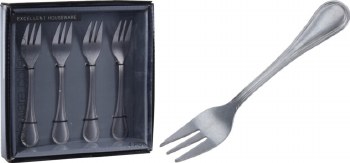 CAKE FORK SET-4 PIECE