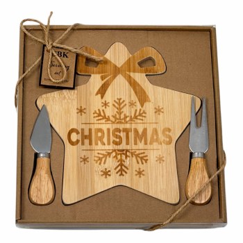 STAR CHEESE BOARD S/3