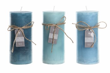 CANDLE BLUE-LARGE