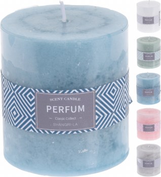 PILLAR CANDLE SCENTED-SMALL