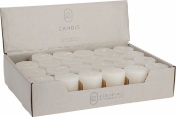 VOTIVE OFF WHITE CANDLE