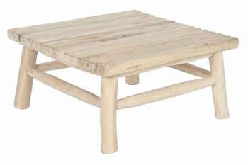 TEAK COFFEE TABLE-NATURAL