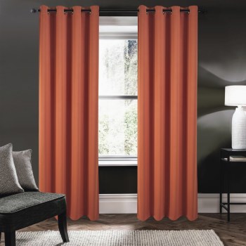 RIELY BLACKOUT CURTAIN-SPICE