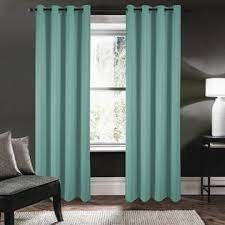 RILEY BLACKOUT CURTAIN-TEAL