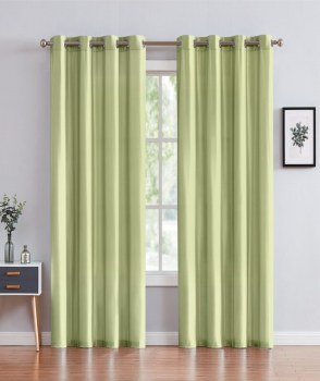 STEPHANIE BLACKOUT CURTAIN-LIME