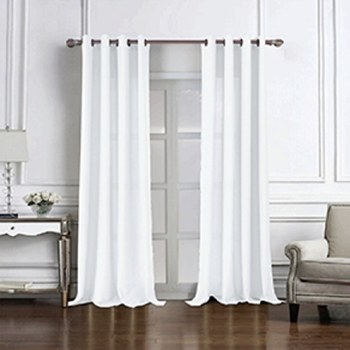 COLE CURTAIN-WHITE