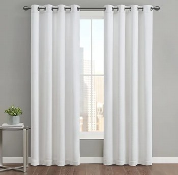 COLE CURTAIN-WHITE