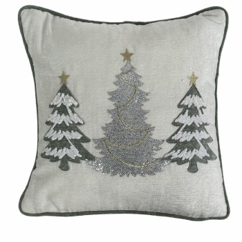 TRIO XMAS TREE CUSHION