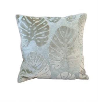 LEAF CUSHION -BEIGE