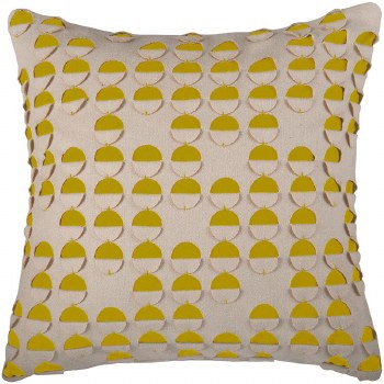 GOLD CIRCLES CUSHION