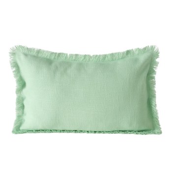 RECTANGULAR LENEA CUSHION - GREEN