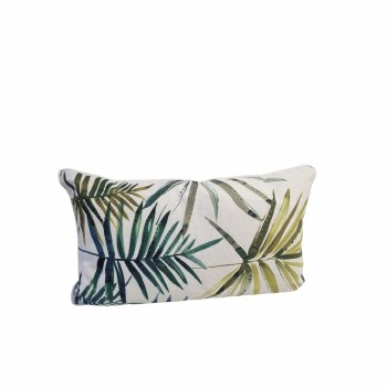 LUMBAR BLUE LEAF CUSHION