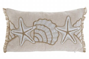SHELLS LUMBAR CUSHION 24" x 14"