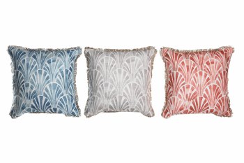 SCALLOP PRINT CUSHION