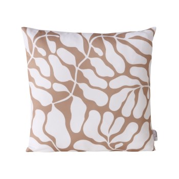TYSKO LEAF CUSHION - BEIGE