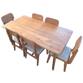 ACACIA DINING SET- 6 SEATER