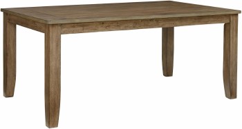 DINING TABLE-GREY WASH