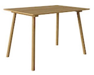 DINING TABLE WOOD ASH