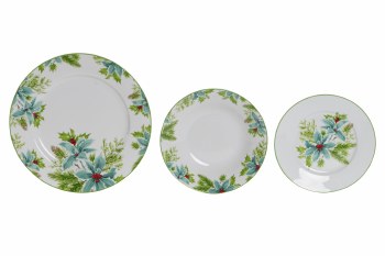 LEAF DINNERWARE 18 PIECE SET