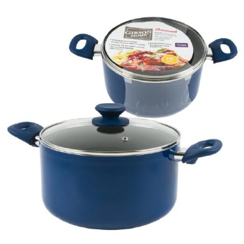 BLUE DUTCH OVEN W/LID