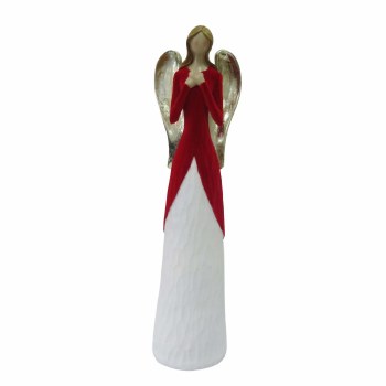 ANGEL FIG RED/WHT-LG