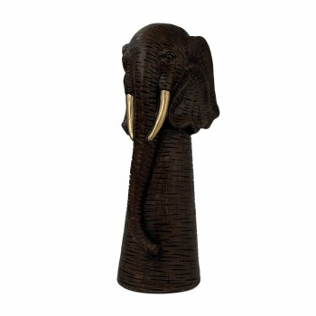 ELEPHANT FIG BLK- LG