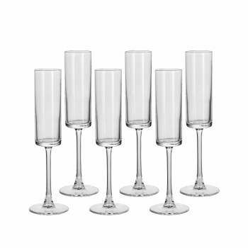 CHAMPAGNE FLUTE S/6