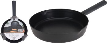 BLACK FRYING PAN-LARGE