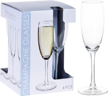 CHAMPAGNE GLASS-SET/4