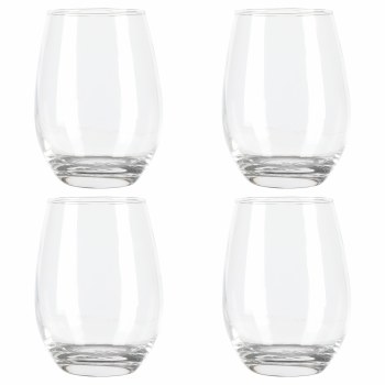 STEMLESS WINE GLASSES - S/4