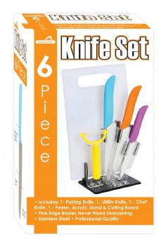 KNIFE SET-6 PIECE