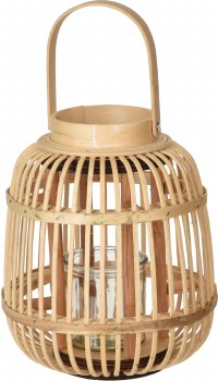 BAMBOO LANTERN-NATURAL