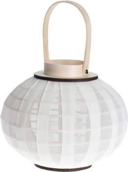 LANTERN GAUZE- ROUND-WHITE