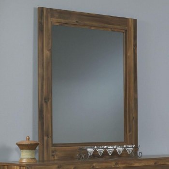 OAK MIRROR