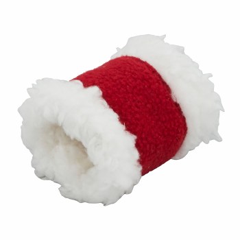 SANTA NAPKING RING-RED