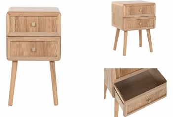 PINE NIGHTSTAND W/2DRAWERS