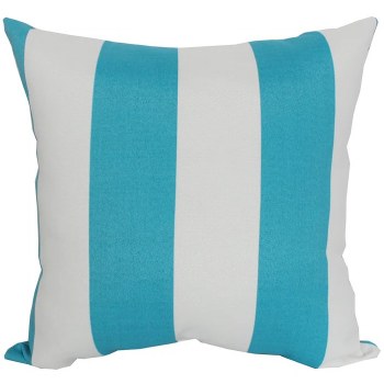 CABANA OUTDOOR CUSHION-TURQUOISE