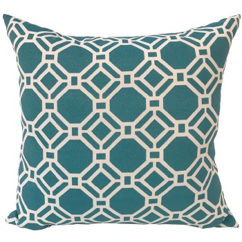 ROSSMERE OUTDOOR CUSHION-TURQUOISE