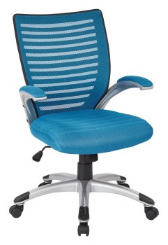 MESH OFFICE CHAIR- BLUE