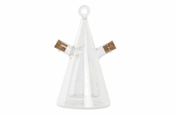 OIL & VINEGAR GLASS BOTTLE