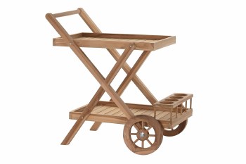 BAR CART-TEAK-OUTDOOR