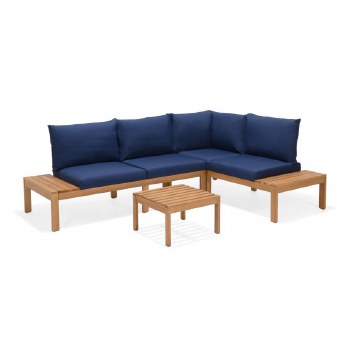 GRIFFIN OUTDOOR SECTIONAL-BLUE