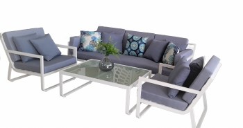 ADAM 4 PIECE OUTDOOR SOFA SET