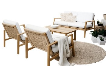 OUTDOOR DUMAI SOFA SET 4