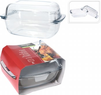 OVEN DISH W/LID-RECTANGLE