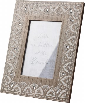 CARVED PICTURE FRAME