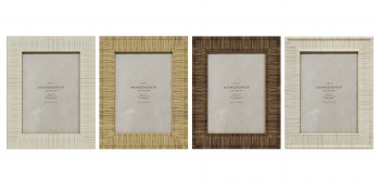 WOODDEN PICTURE FRAME 4 AST