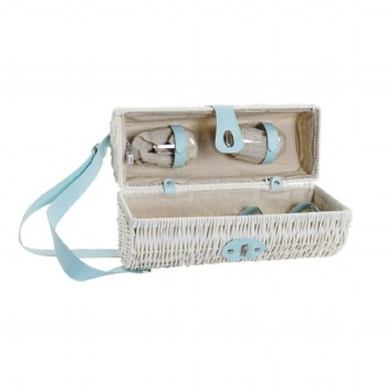 WINE PICNIC BASKET-SET/6